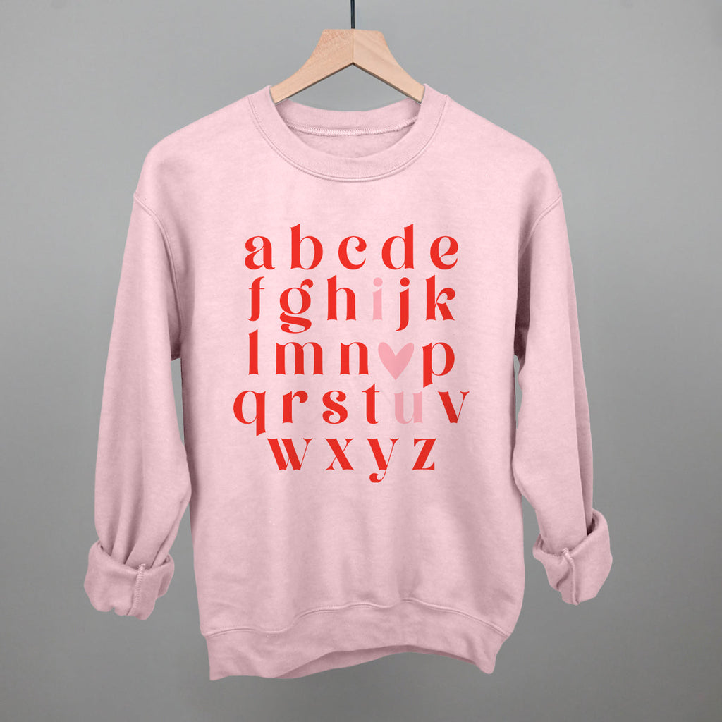 I Heart U Alphabet T-Shirts, Hoodie, Sweatshirt | CiraTrend.com (Image 2)