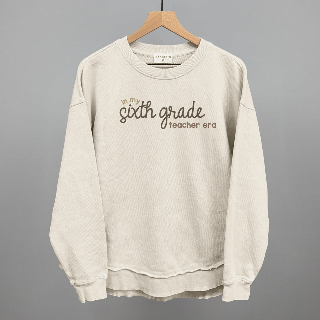 In My Sixth Grade Teacher Era T-Shirts, Hoodie, Sweatshirt | CiraTrend.com (Image 5)