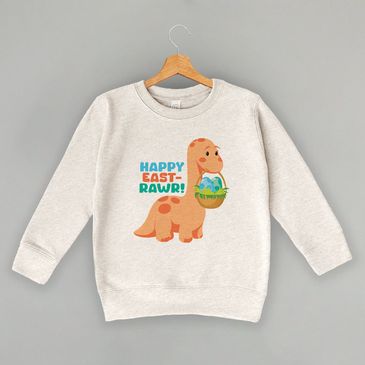 Happy East-Rawr! (Kids) T-Shirts, Hoodie, Sweatshirt | CiraTrend.com (Image 4)