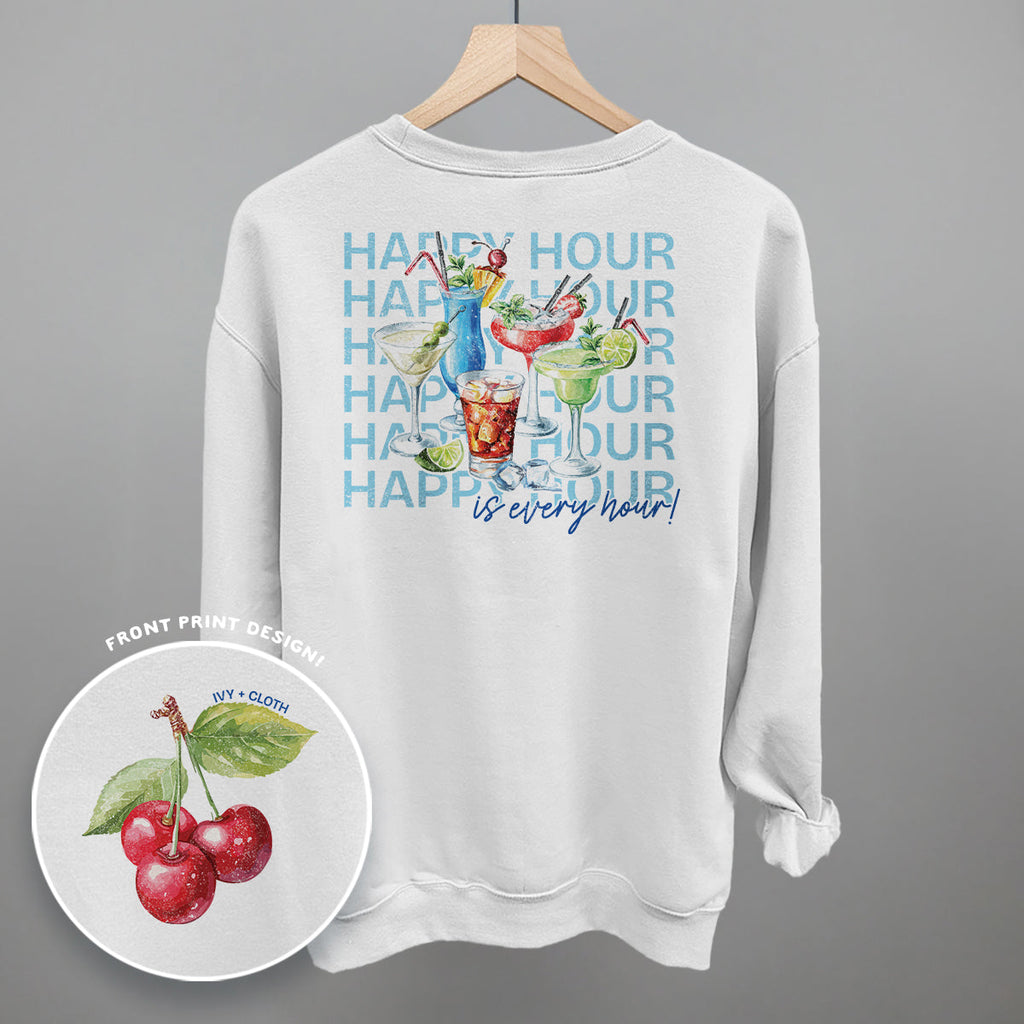 Happy Hour (Back Print) T-Shirts, Hoodie, Sweatshirt | CiraTrend.com (Image 1)