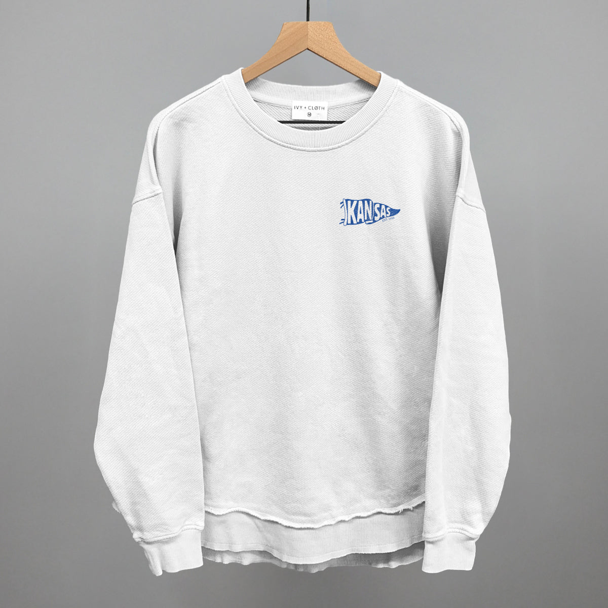 Kansas Pennant Flag (Left Chest) T-Shirts, Hoodie, Sweatshirt | CiraTrend.com (Image 5)
