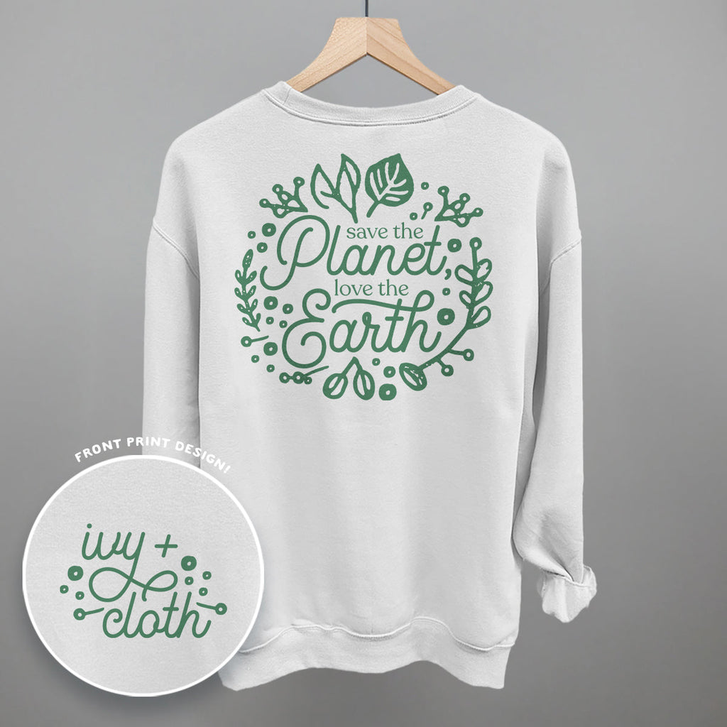Save The Planet, Love The Earth (Back Print) T-Shirts, Hoodie, Sweatshirt | CiraTrend.com (Image 3)