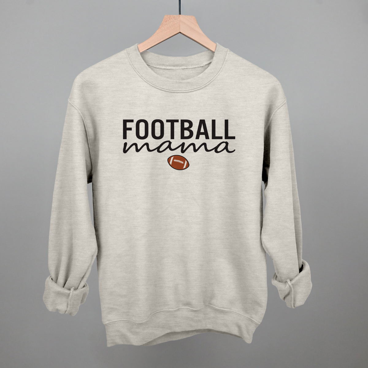 Football Mama Bold and Script T-Shirts, Hoodie, Sweatshirt | CiraTrend.com (Image 1)