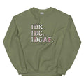 IDK.IDC.IDGAF. Graphic Crewneck Sweatshirt T-Shirts, Hoodie | CiraTrend.com