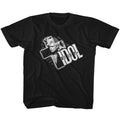 Billy Idol Toddler S/S T-Shirt - Cross It Out - Solid Black Hoodie, Sweatshirt | CiraTrend.com