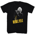Billy Idol Mens S/S T-Shirt - Rebel Yellow - Solid Black Hoodie, Sweatshirt | CiraTrend.com