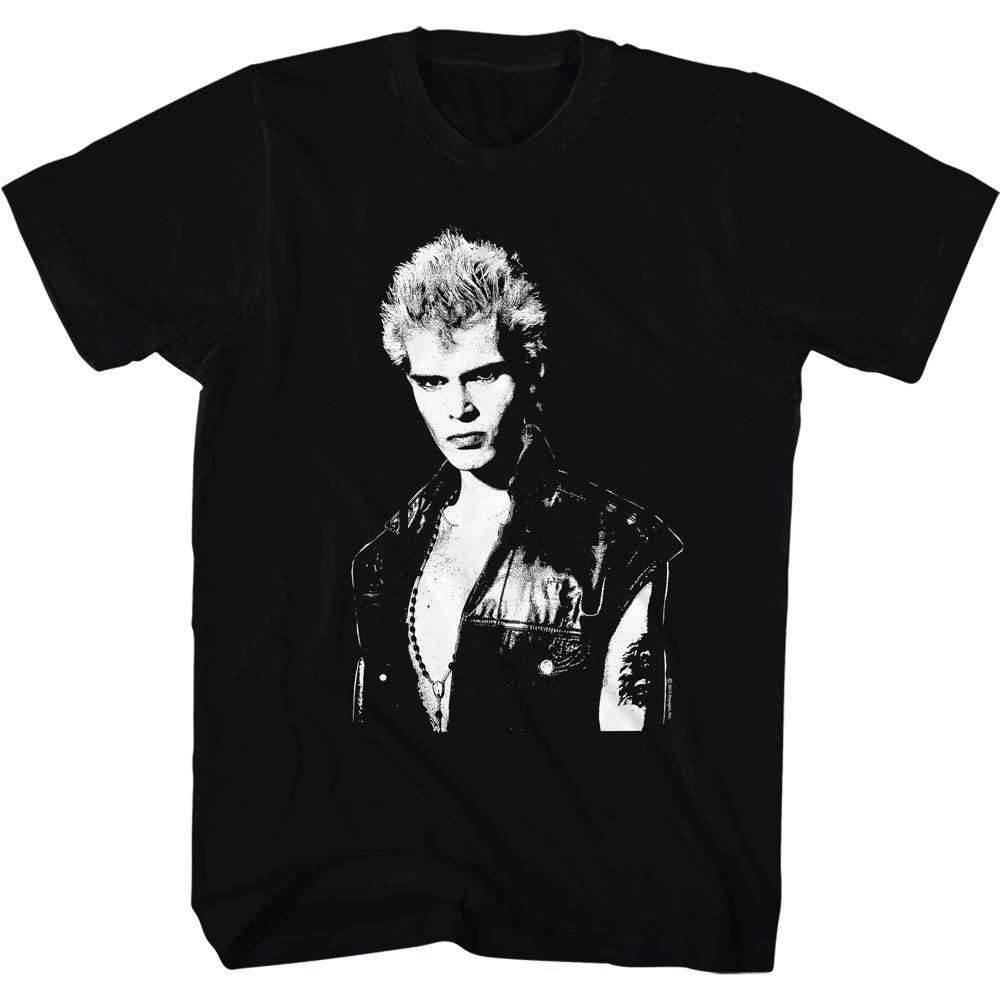 Billy Idol Mens S/S T-Shirt - Billy I - Solid Black Hoodie, Sweatshirt | CiraTrend.com