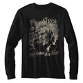 Billy Idol Mens L/S T-Shirt - Blondie Boy - Solid Black Hoodie, Sweatshirt | CiraTrend.com