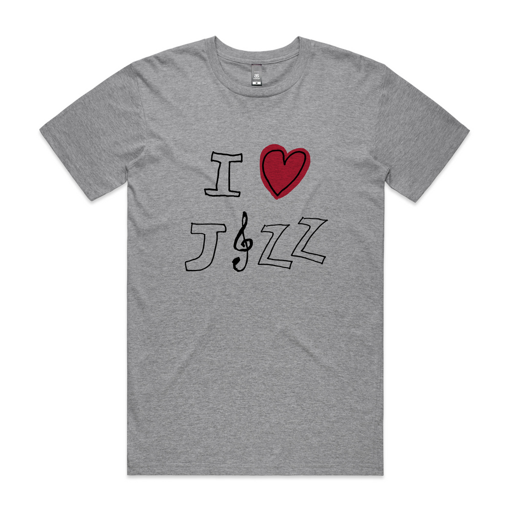 I Heart Jazz Tee Hoodie, Sweatshirt | CiraTrend.com (Image 1)