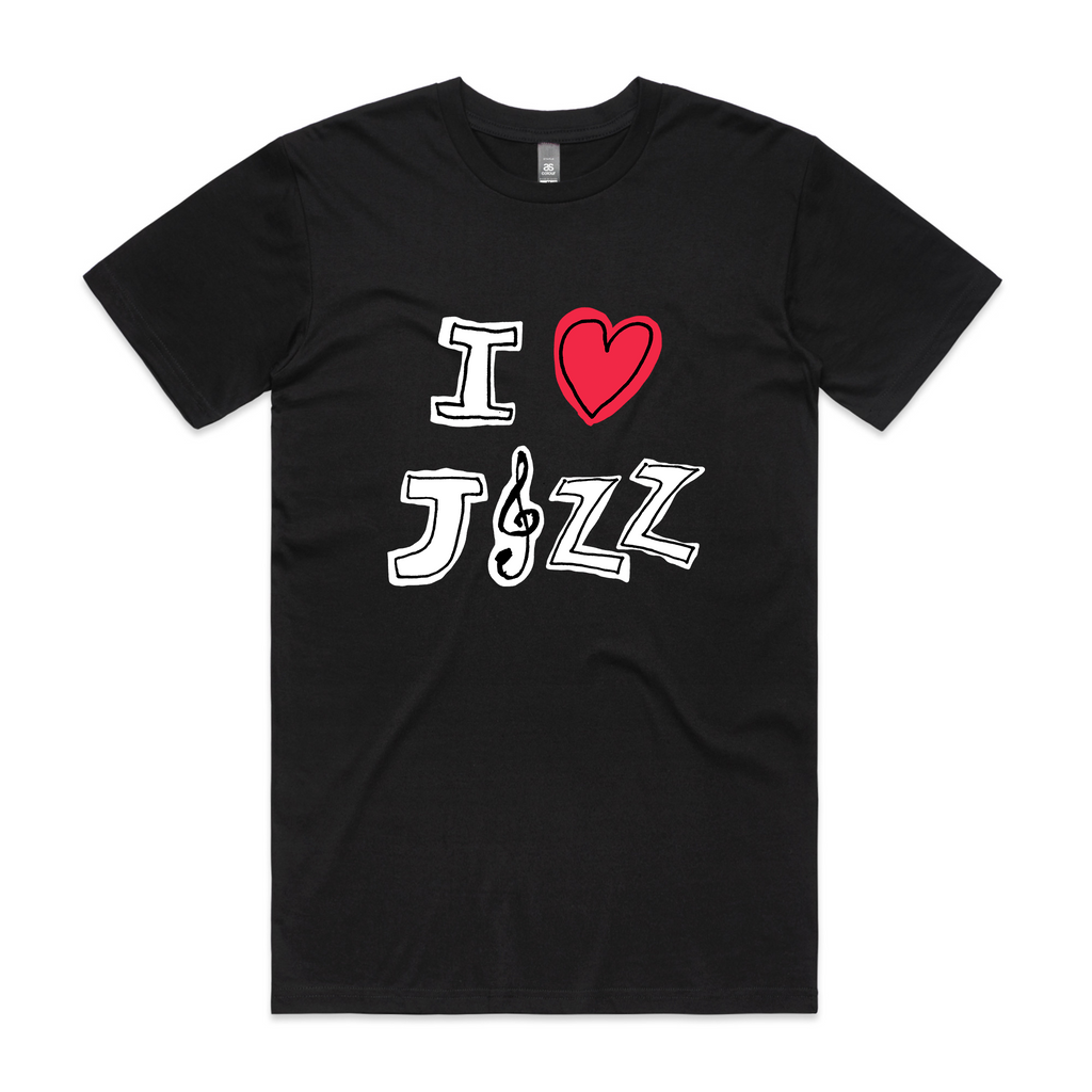 I Heart Jazz Tee Hoodie, Sweatshirt | CiraTrend.com (Image 2)
