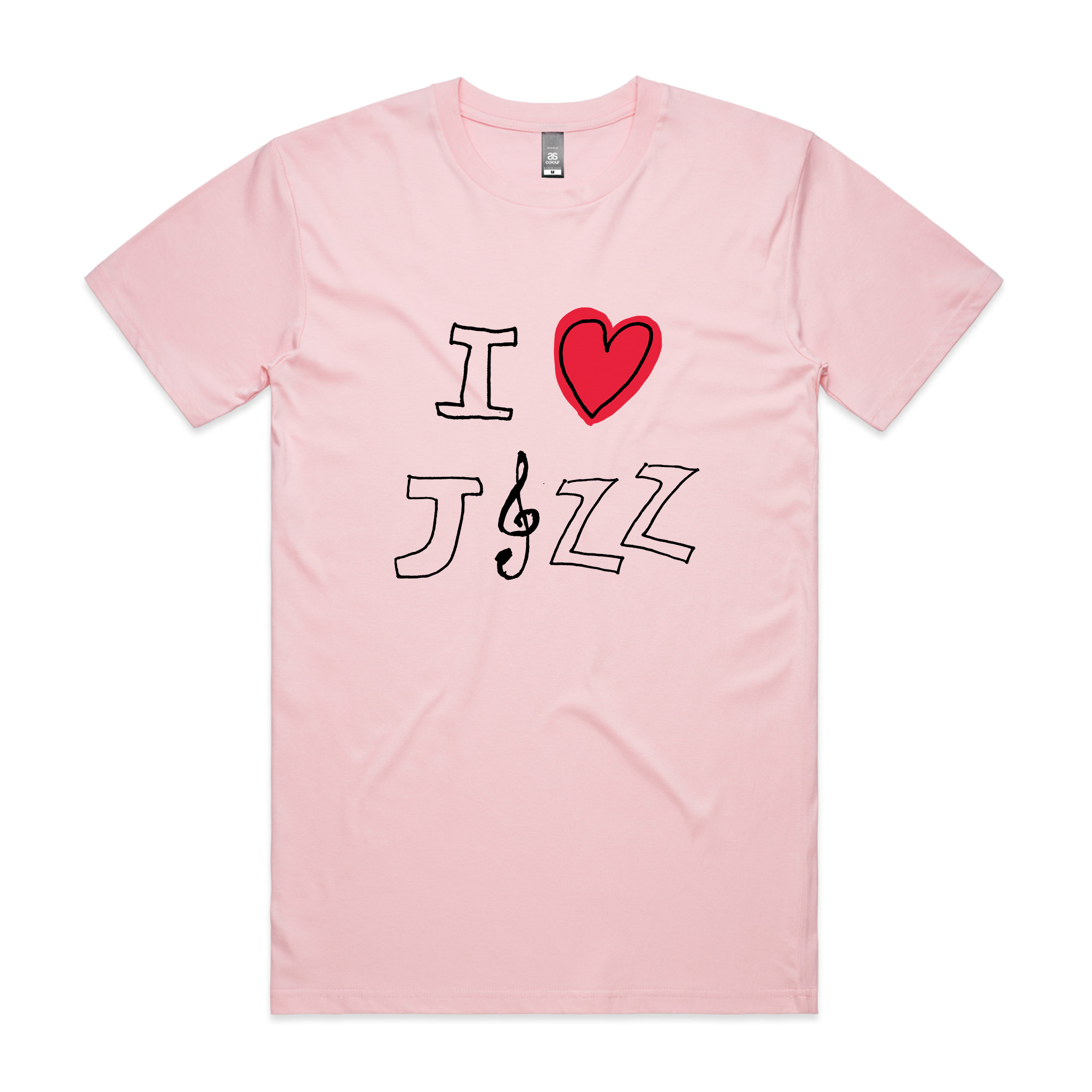 I Heart Jazz Tee Hoodie, Sweatshirt | CiraTrend.com (Image 4)