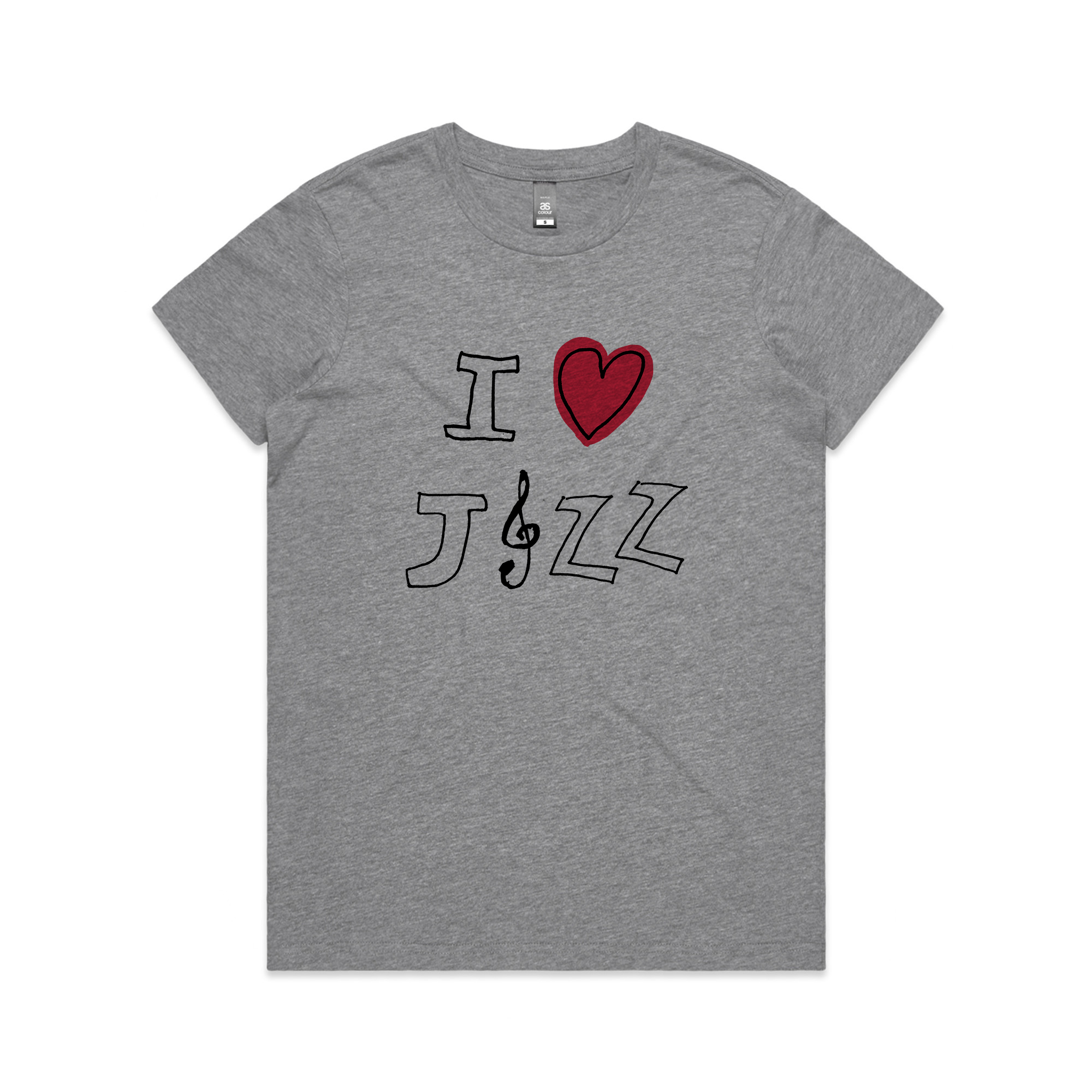 I Heart Jazz Tee Hoodie, Sweatshirt | CiraTrend.com (Image 5)