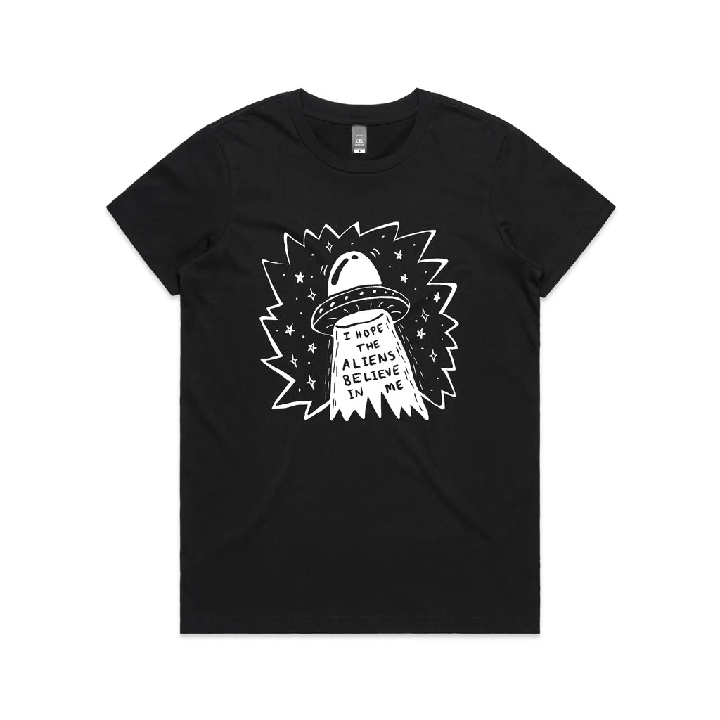 I Hope The Aliens Believe In Me Tee Hoodie, Sweatshirt | CiraTrend.com (Image 5)