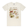 I Live In A Mushroom Tee Hoodie, Sweatshirt | CiraTrend.com (Image 1)