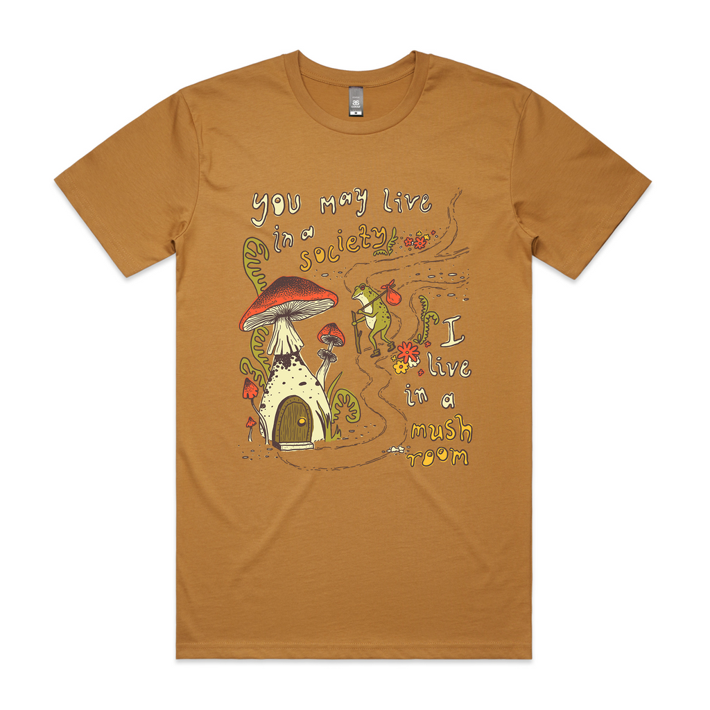 I Live In A Mushroom Tee Hoodie, Sweatshirt | CiraTrend.com (Image 3)