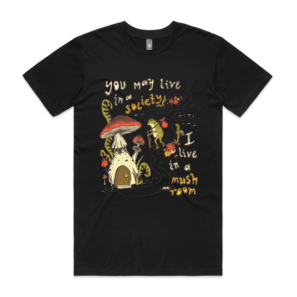 I Live In A Mushroom Tee Hoodie, Sweatshirt | CiraTrend.com (Image 4)