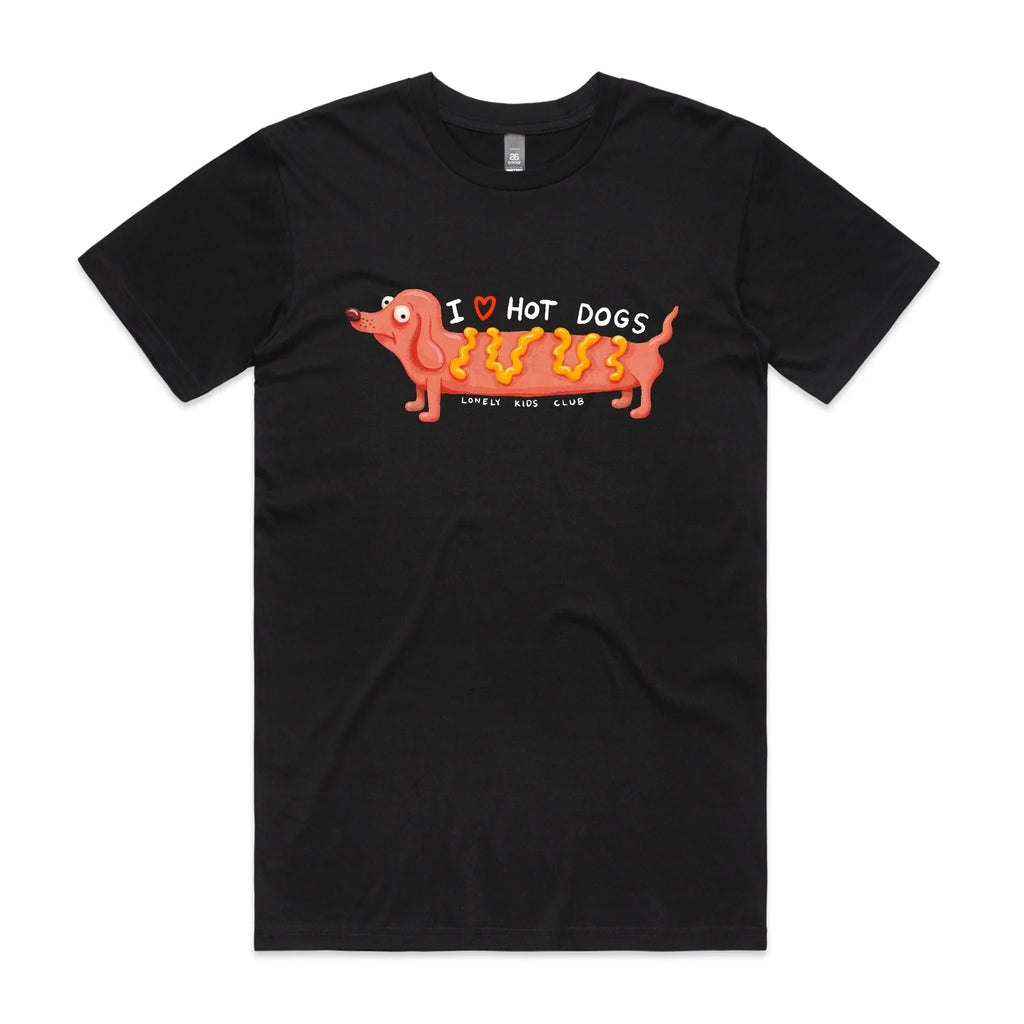 I Love Hot Dogs Tee Hoodie, Sweatshirt | CiraTrend.com (Image 1)
