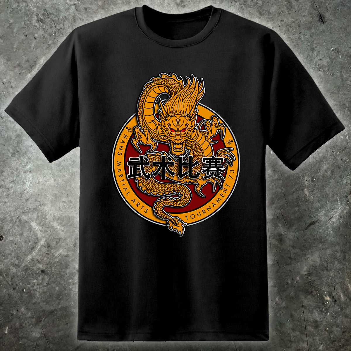 Bruce Lee Hans Tournament T Shirt