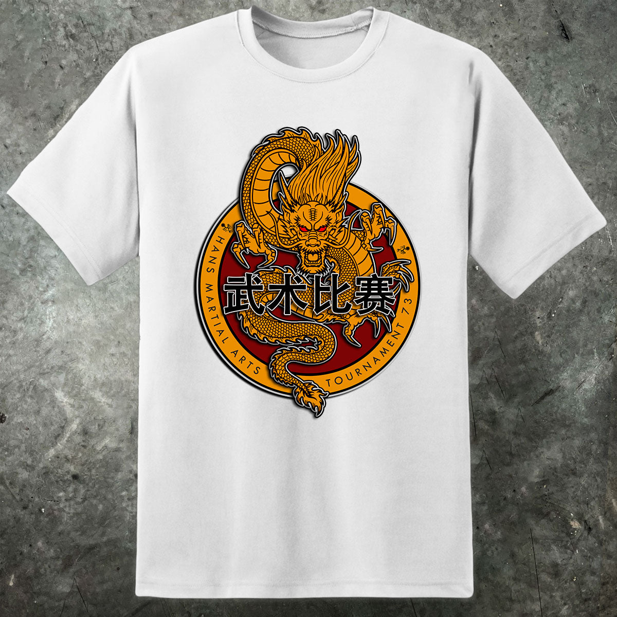 Bruce Lee Hans Tournament T Shirt
