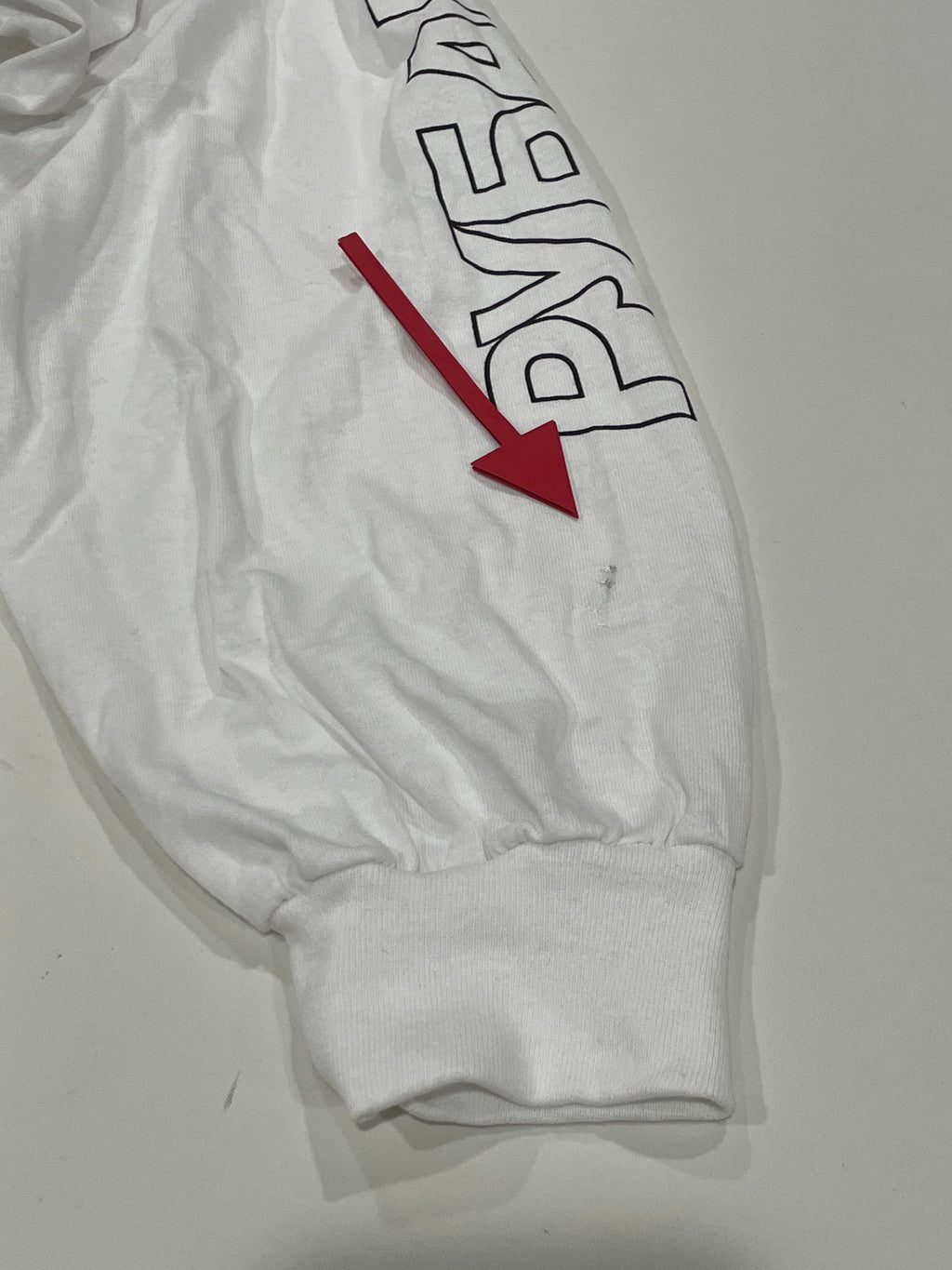 LOGO LS T-SHIRT WHITE (REJECT BIN) Hoodie, Sweatshirt | CiraTrend.com (Image 4)
