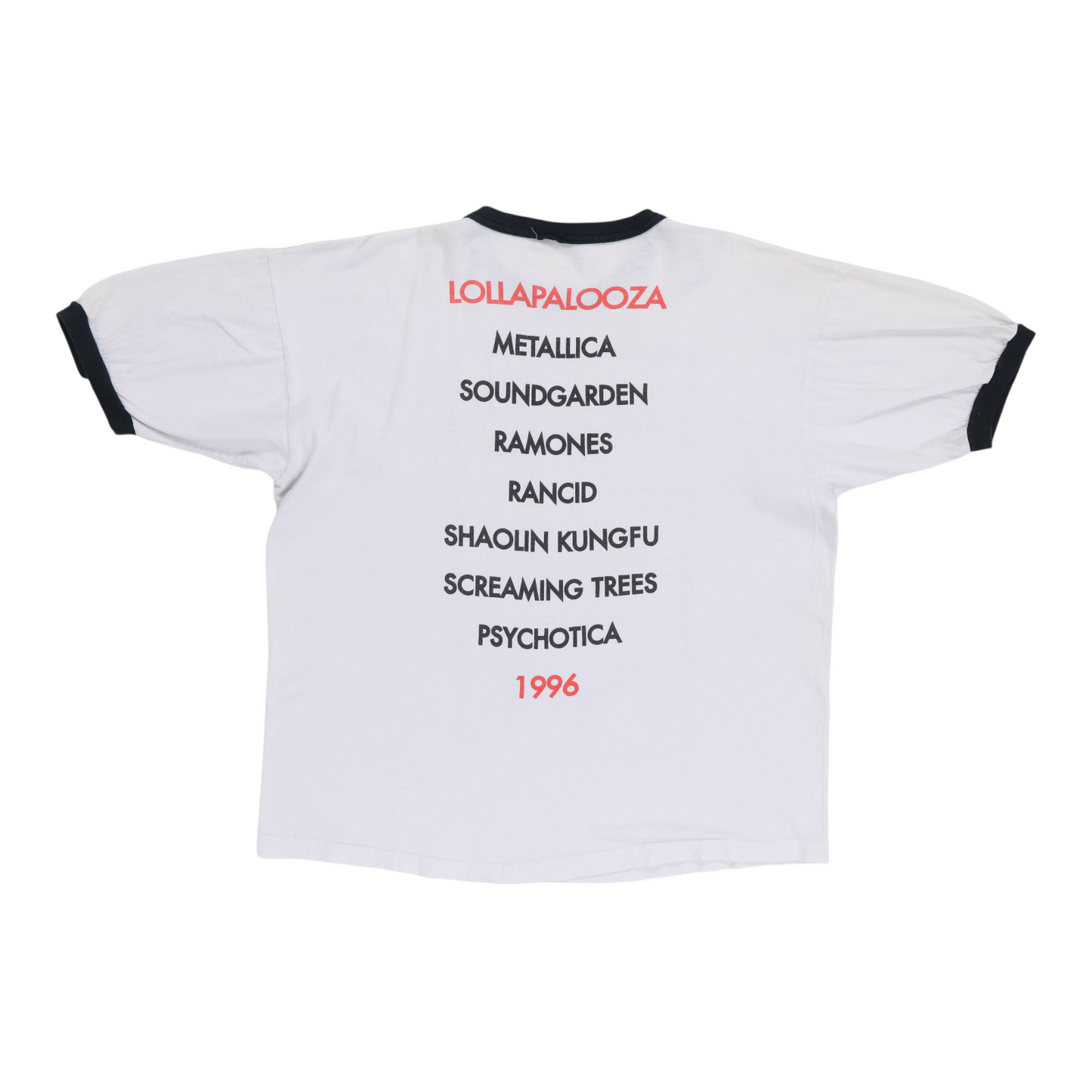 1996 Lollapalooza Concert Shirt Style002