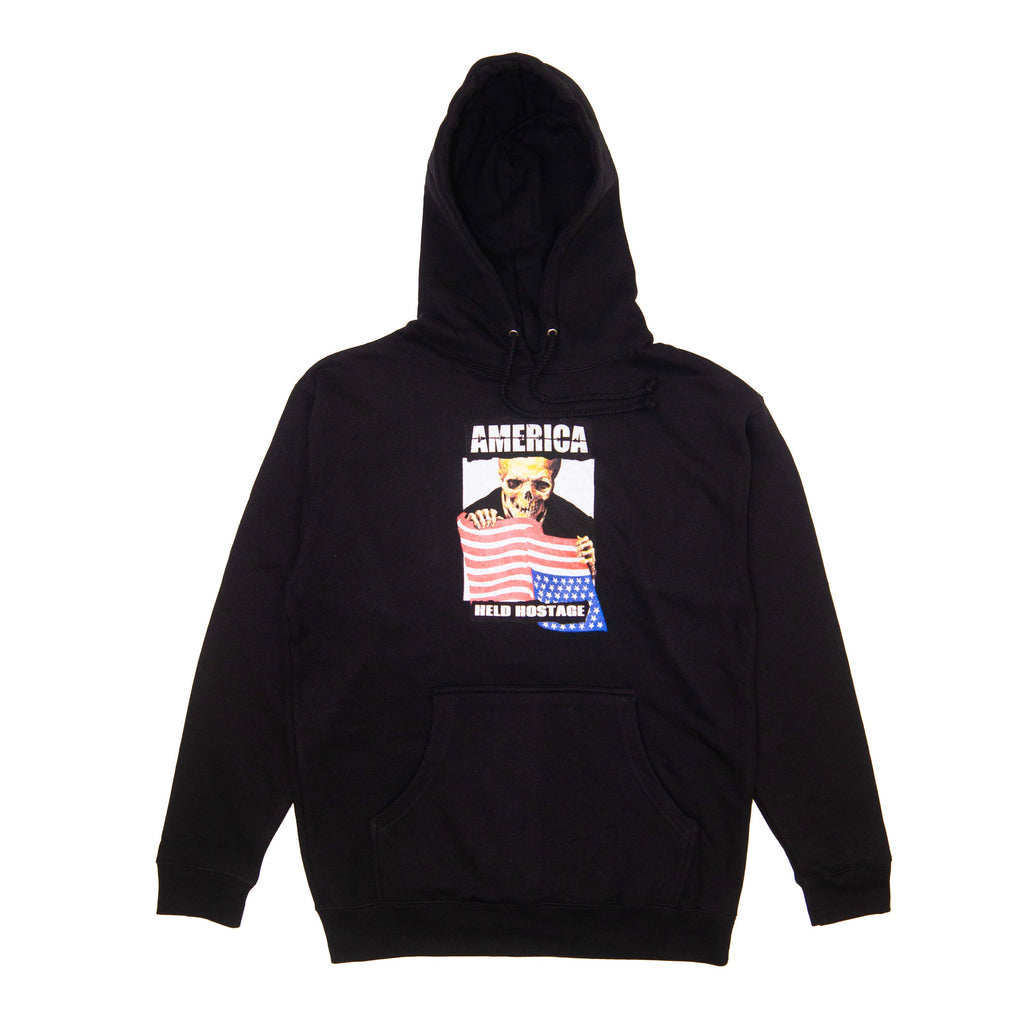 AMERICA HELD HOSTAGE HOODIE BLACK T-Shirts, Sweatshirt | CiraTrend.com (Image 1)