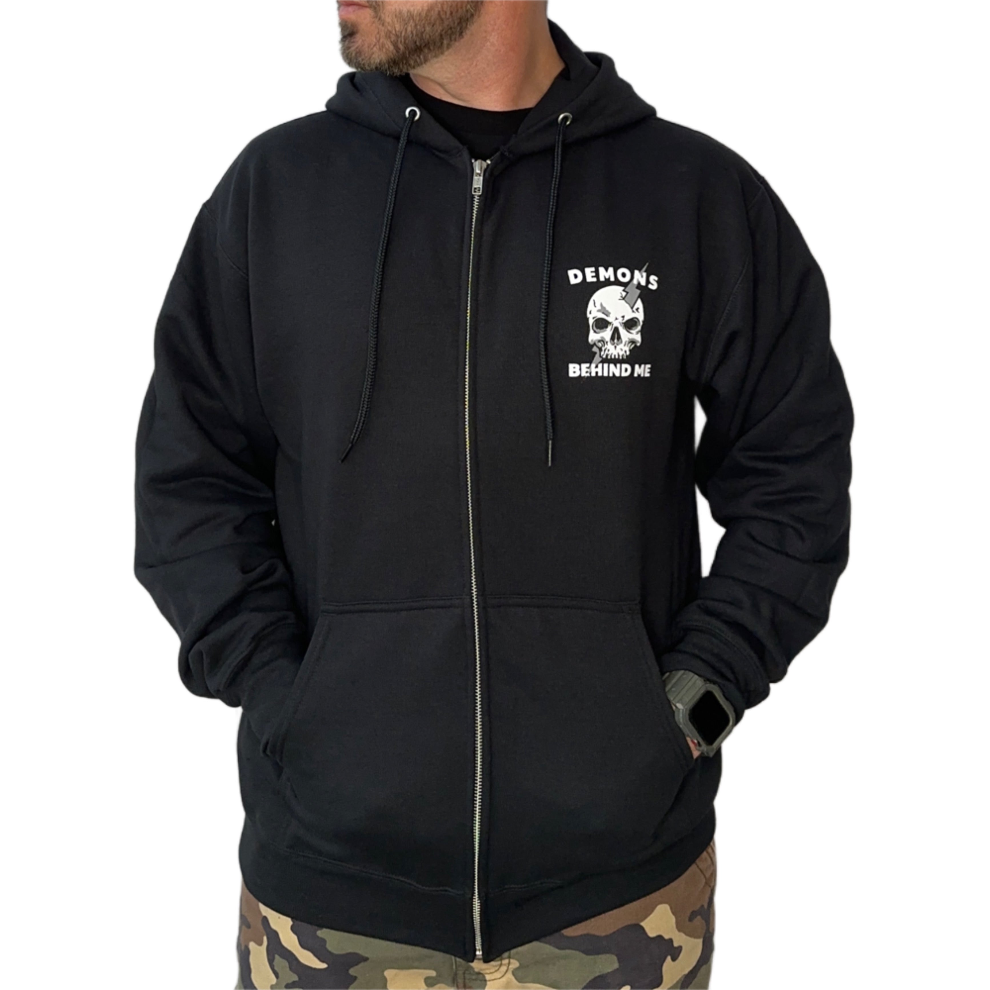 "Unbreakable" Unisex Zip-Up Hooded Sweatshirt T-Shirts, Hoodie | CiraTrend.com