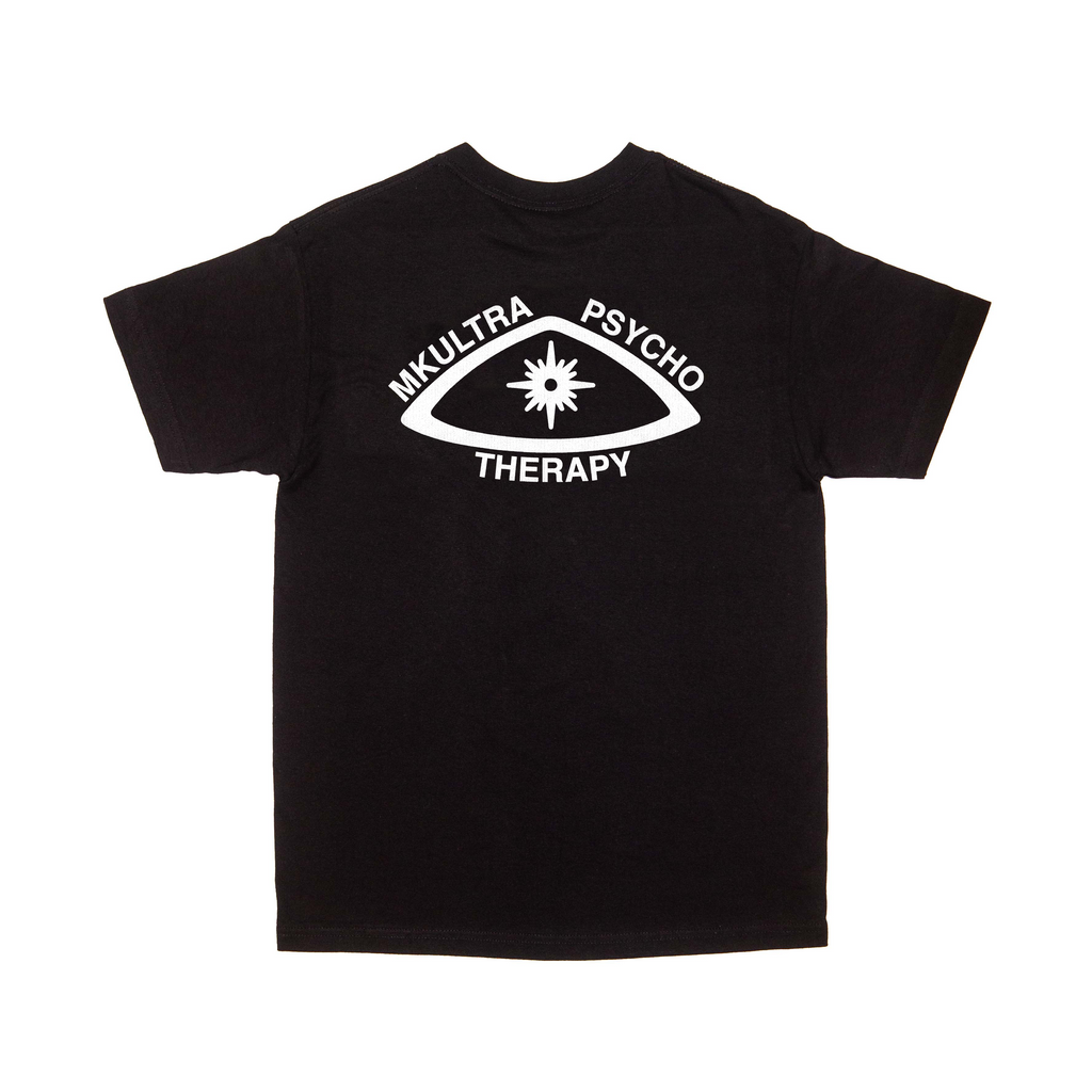 MKULTRA PSYCHO THERAPY T-SHIRT BLACK/WHITE Hoodie, Sweatshirt | CiraTrend.com (Image 1)