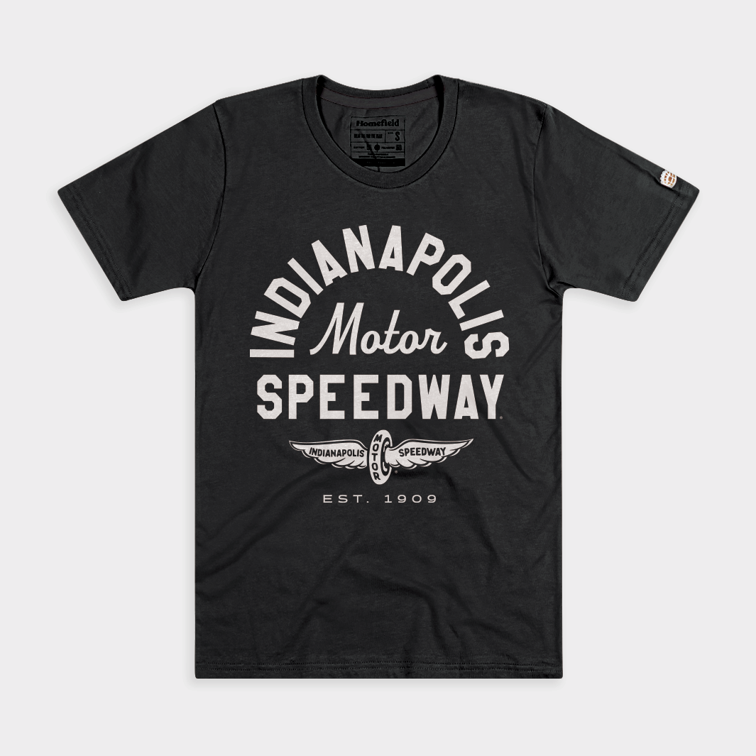 Indianapolis Motor Speedway Est. 1909 Retro Tee Style001