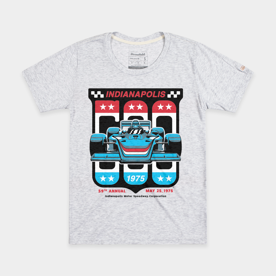 59th Indianapolis 500 1975 Women's Tee