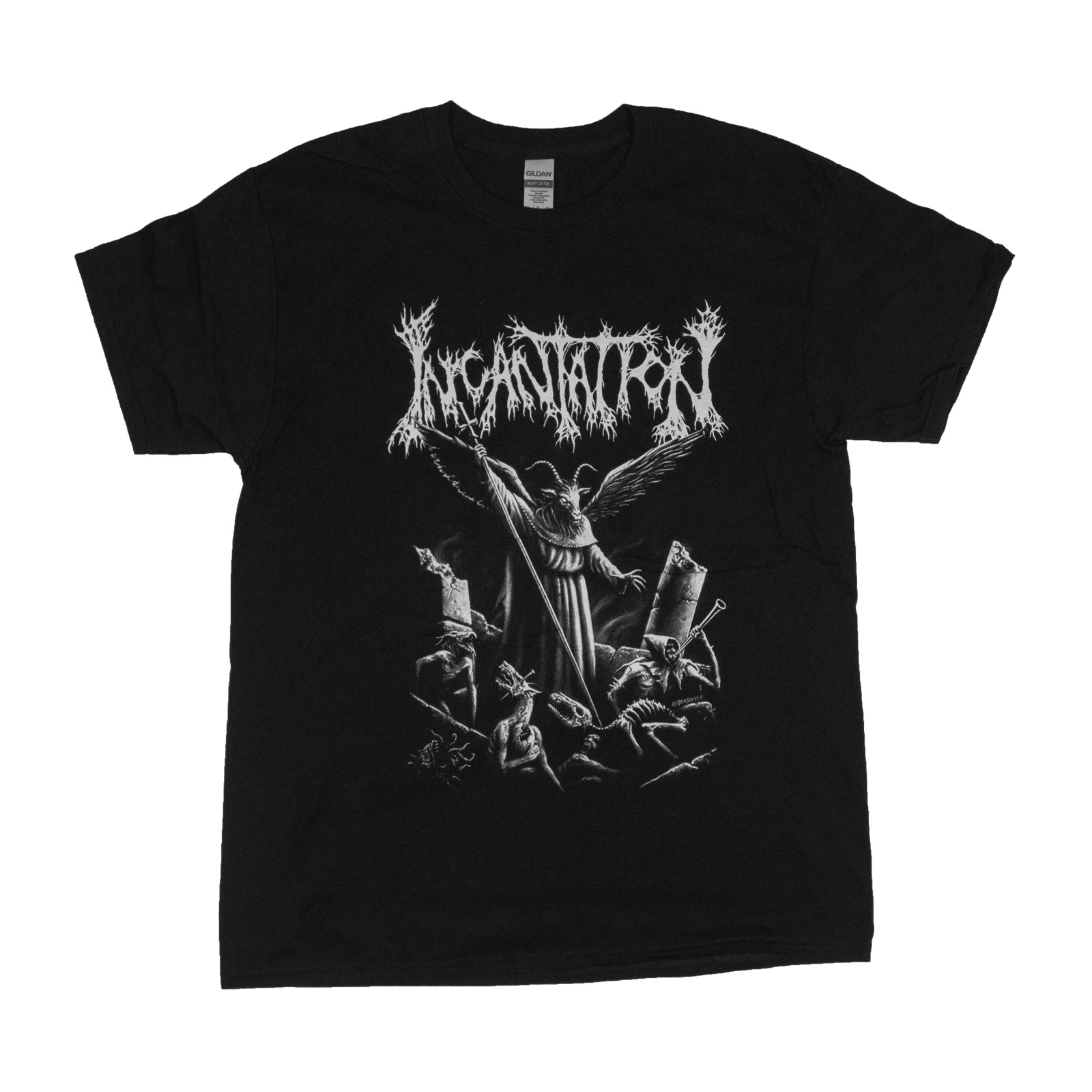 Incantation "Upon the Throne of Apocalypse Reissue" Shirt Hoodie, Sweatshirt | CiraTrend.com