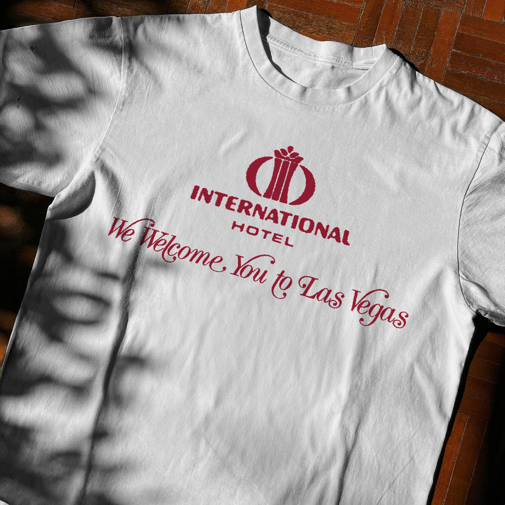 70s 'INTERNATIONAL HOTEL' LAS VEGAS WHITE T-SHIRT Hoodie, Sweatshirt | CiraTrend.com (Image 2)