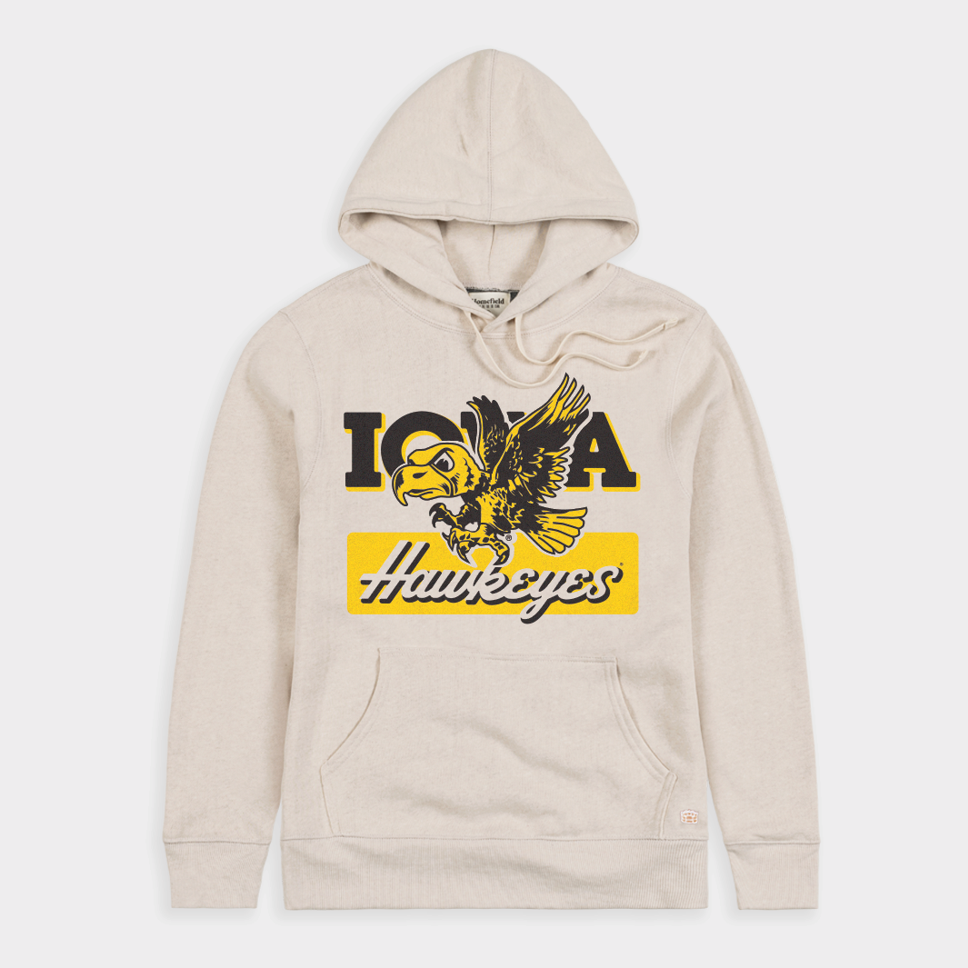 1970s Vintage Iowa Hawkeyes Hoodie