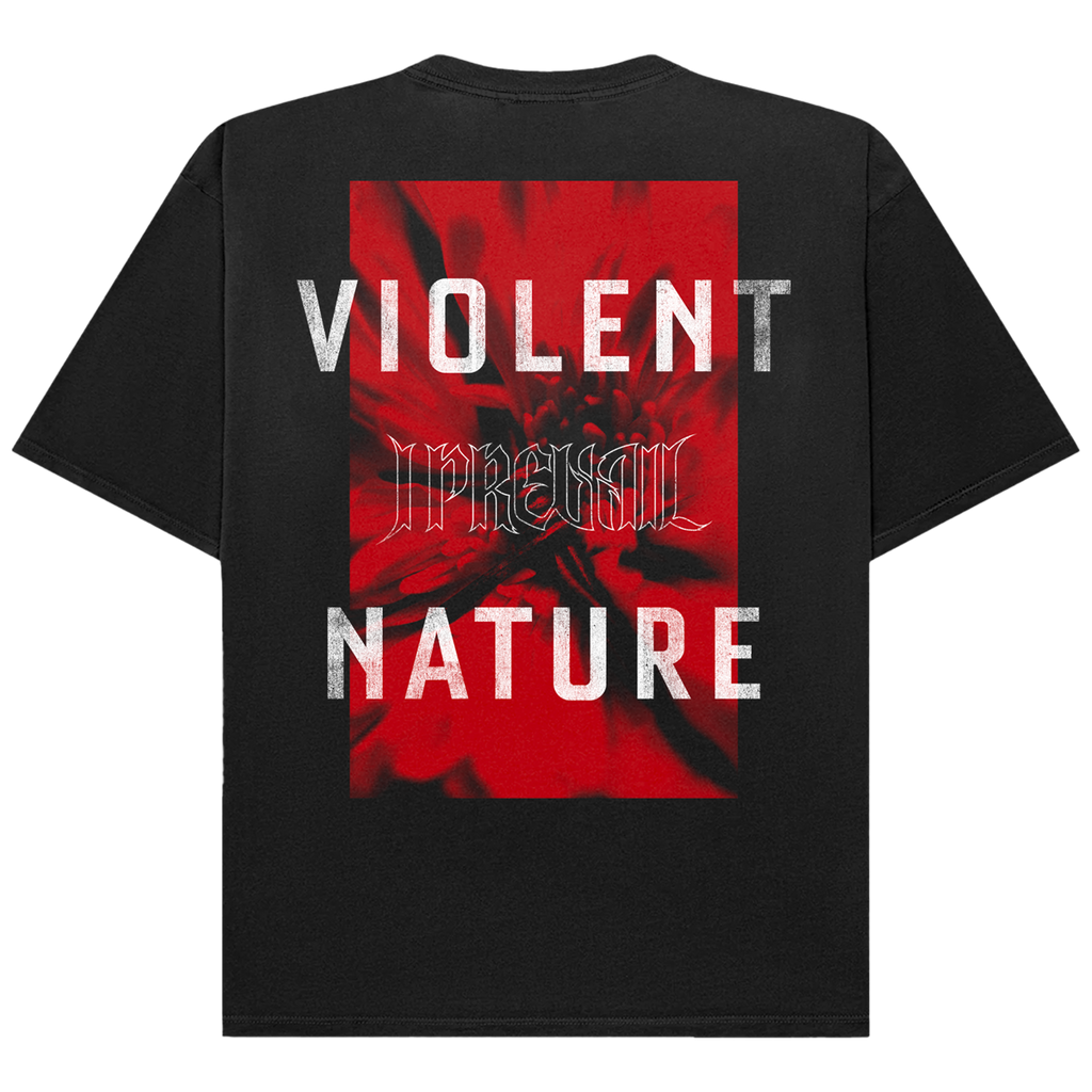 "Violent Nature" Barbed Flower T-Shirt