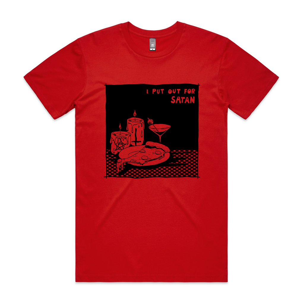 I Put Out For Satan Tee Hoodie, Sweatshirt | CiraTrend.com (Image 1)