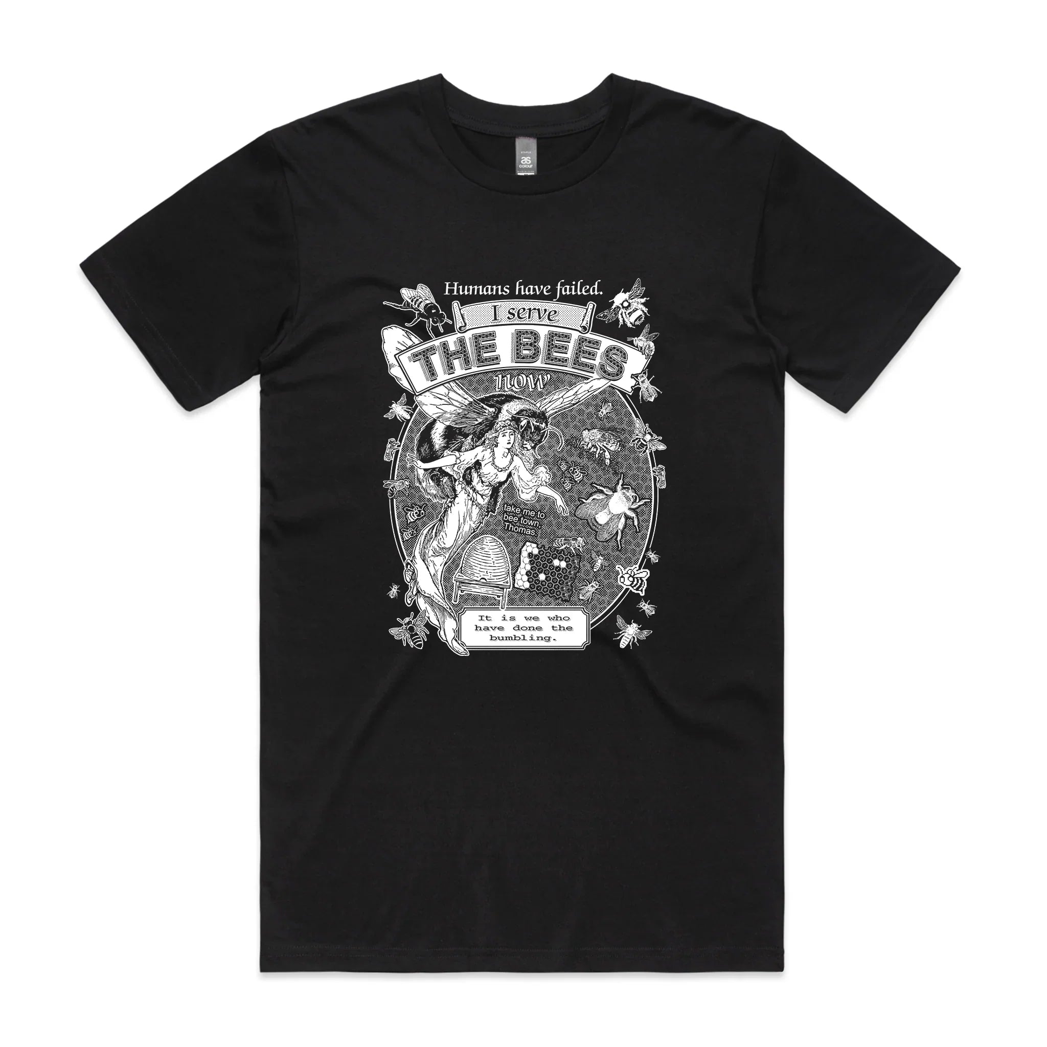 I Serve The Bees Tee Hoodie, Sweatshirt | CiraTrend.com (Image 2)