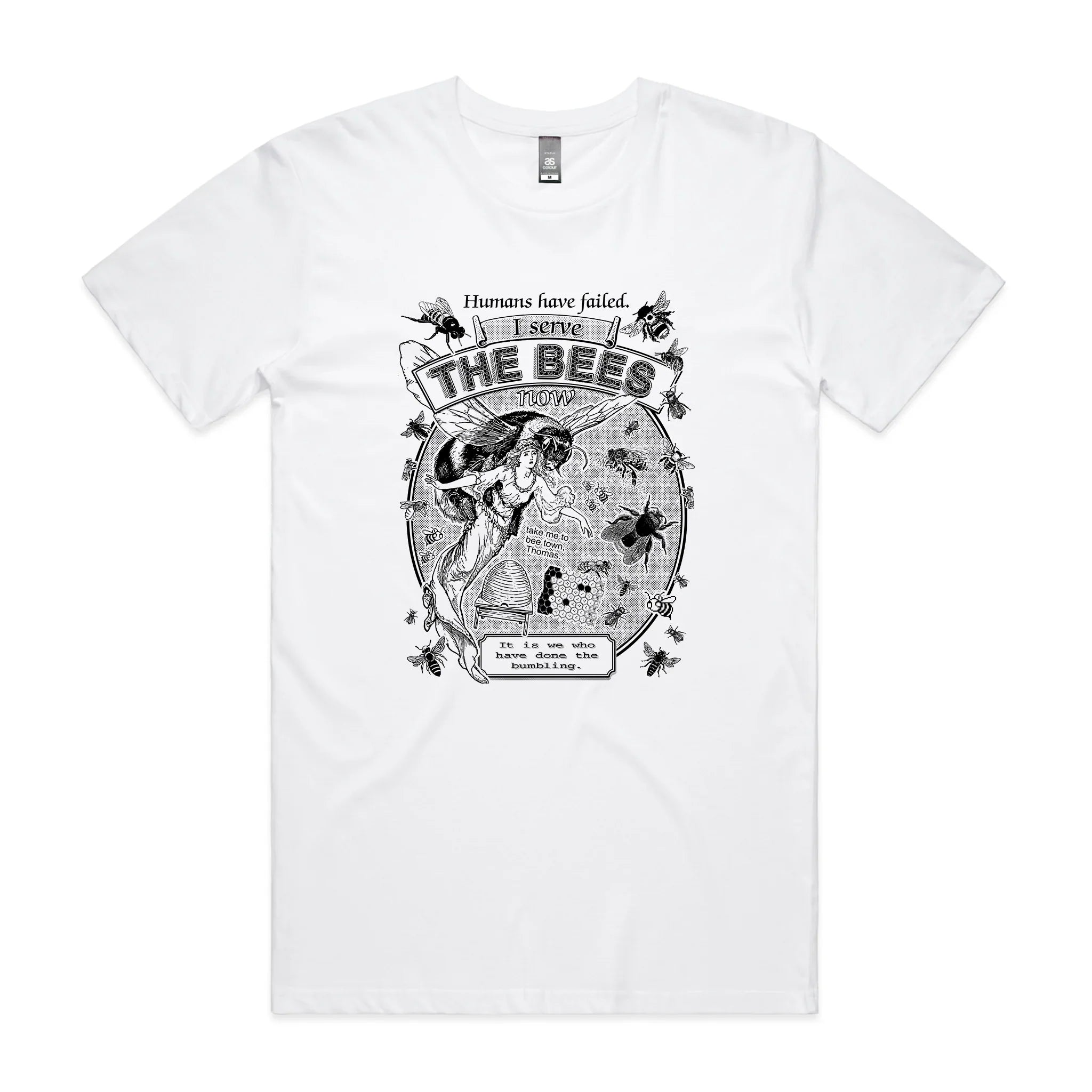 I Serve The Bees Tee Hoodie, Sweatshirt | CiraTrend.com (Image 3)