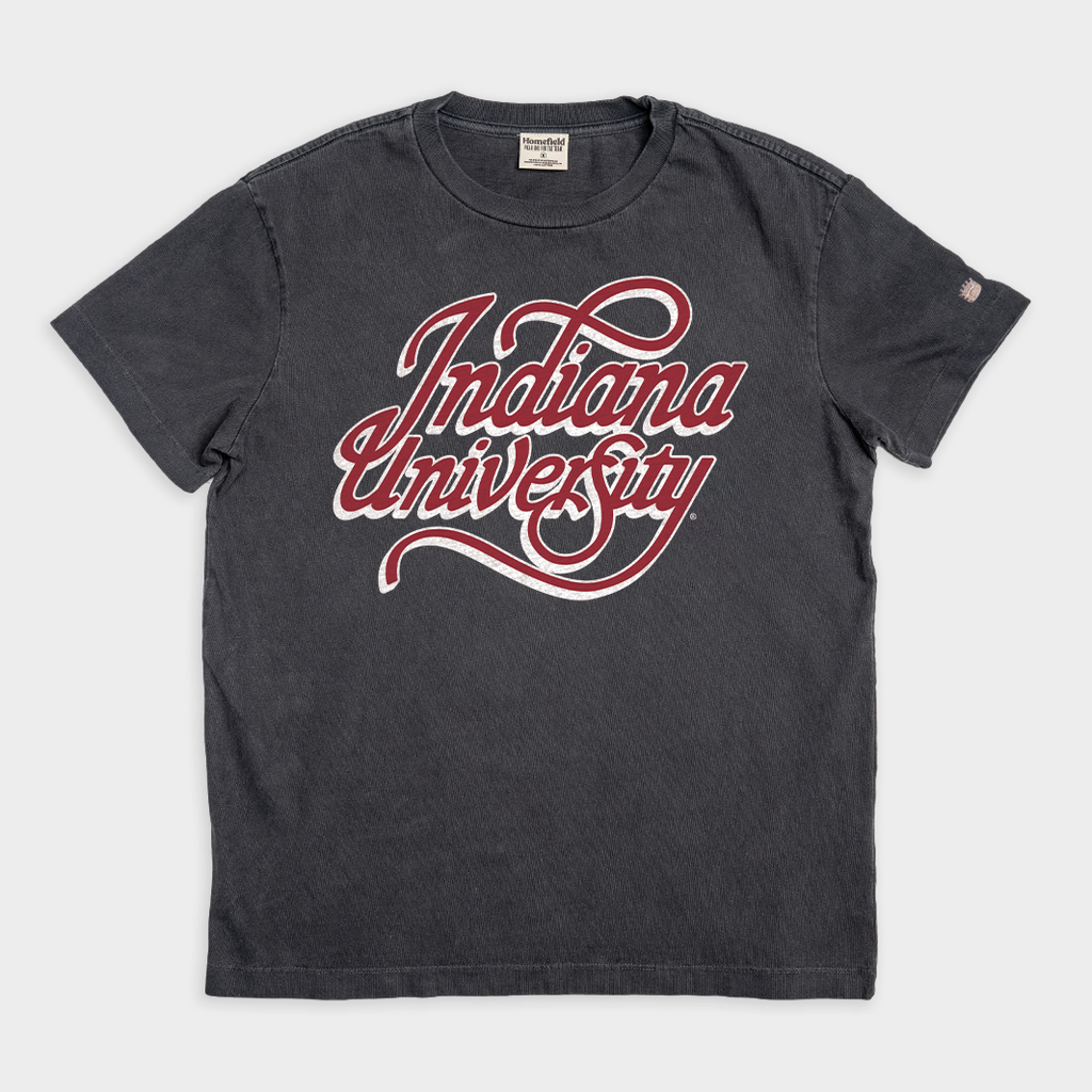 1980s Indiana Hoosiers Script Vintage Heavyweight Tee Style001