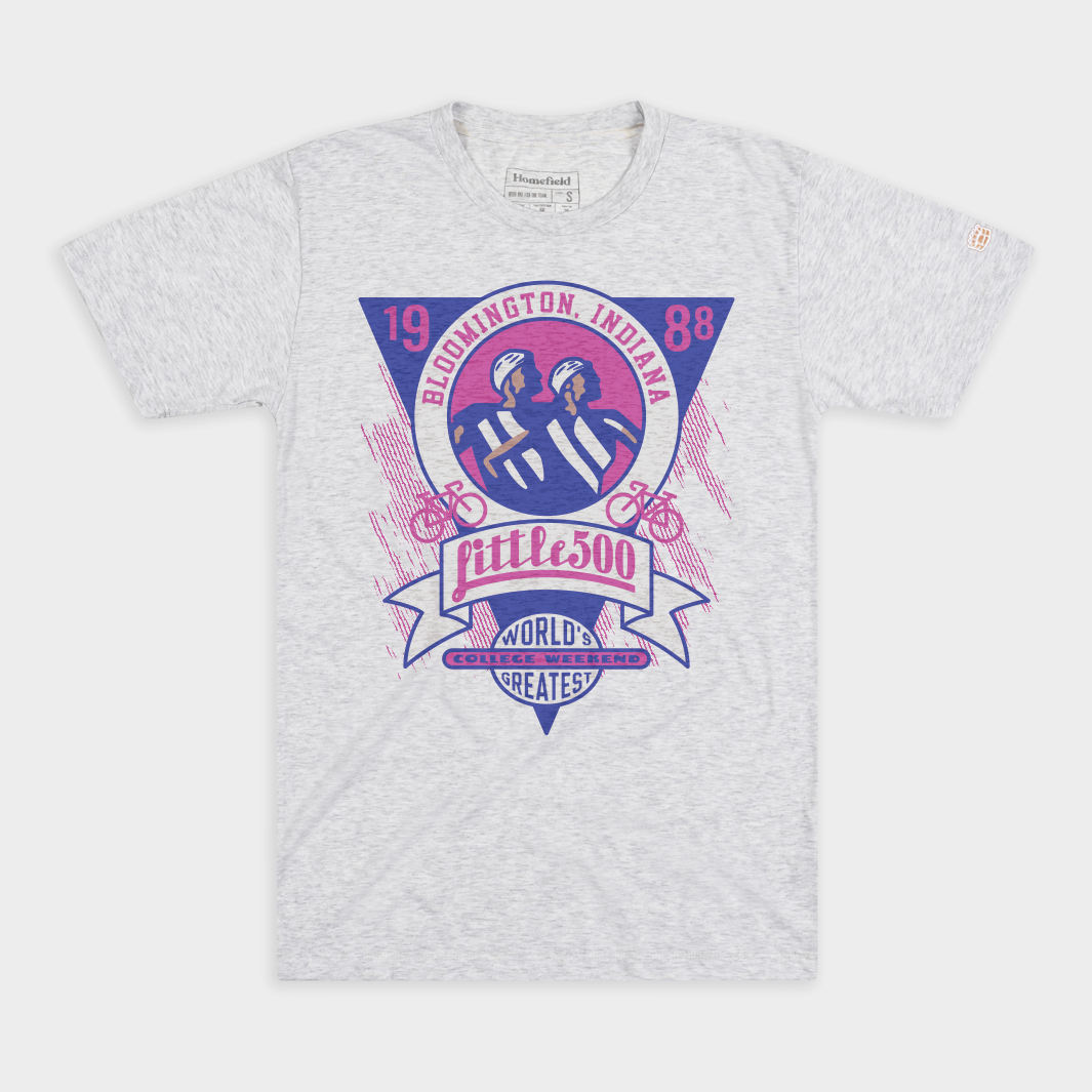 1988 IU Student Foundation Little 500 Tee Style001