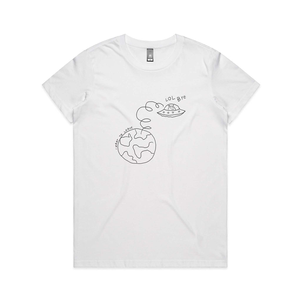 I Want To Leave Tee Hoodie, Sweatshirt | CiraTrend.com (Image 2)