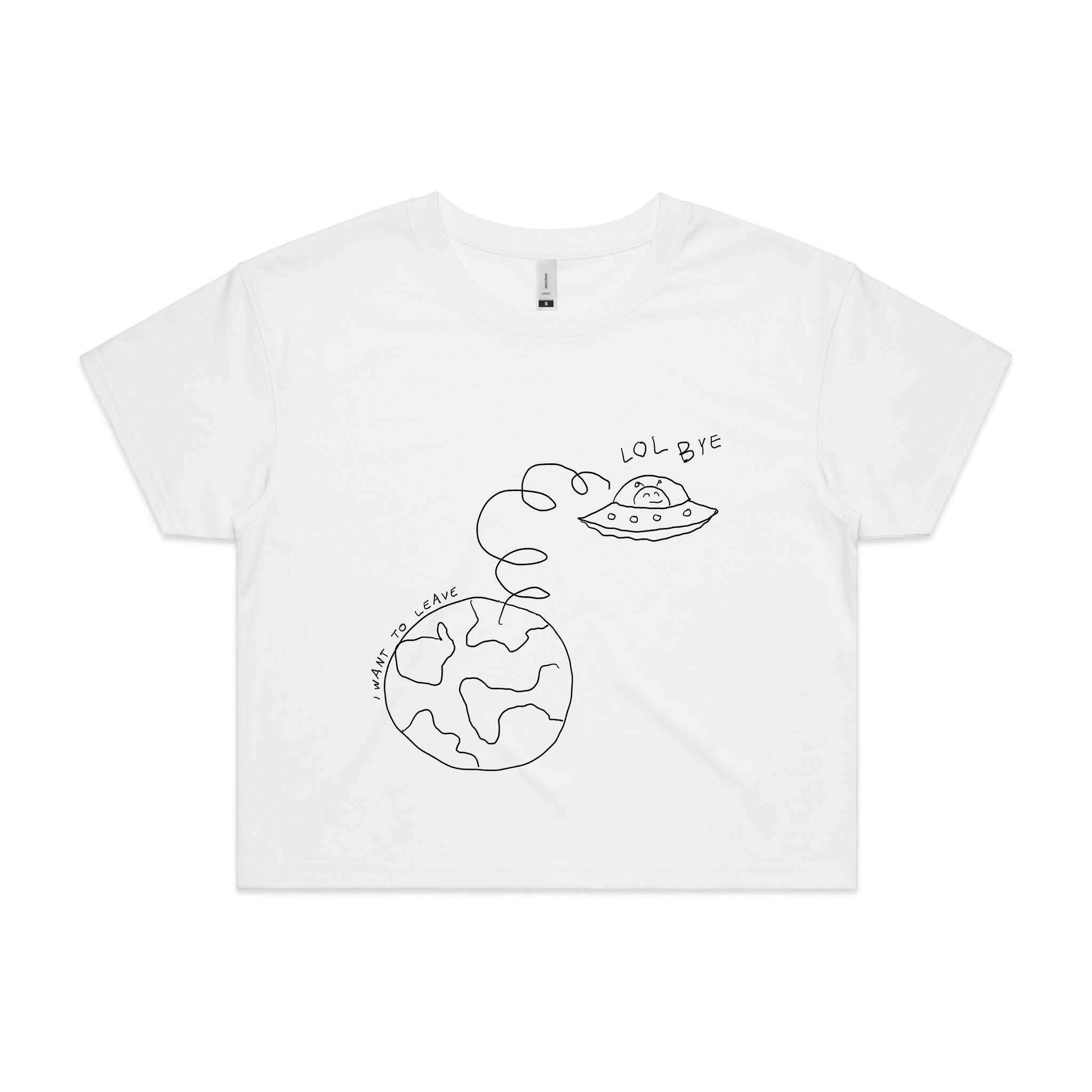 I Want To Leave Tee Hoodie, Sweatshirt | CiraTrend.com (Image 3)