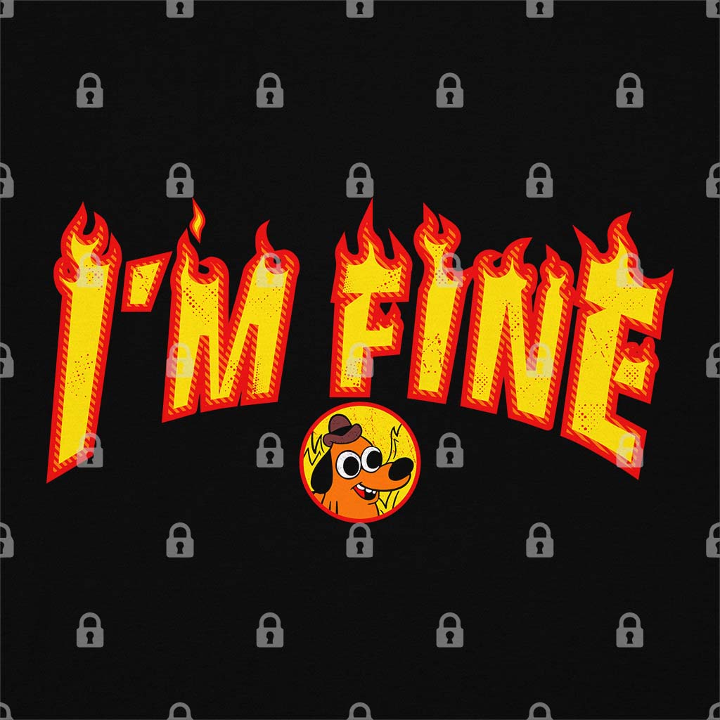 I'M Fine T-Shirts, Hoodie, Sweatshirt