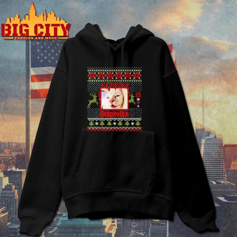 Ibuprofen Cat Hilarious Ugly christmas shirt