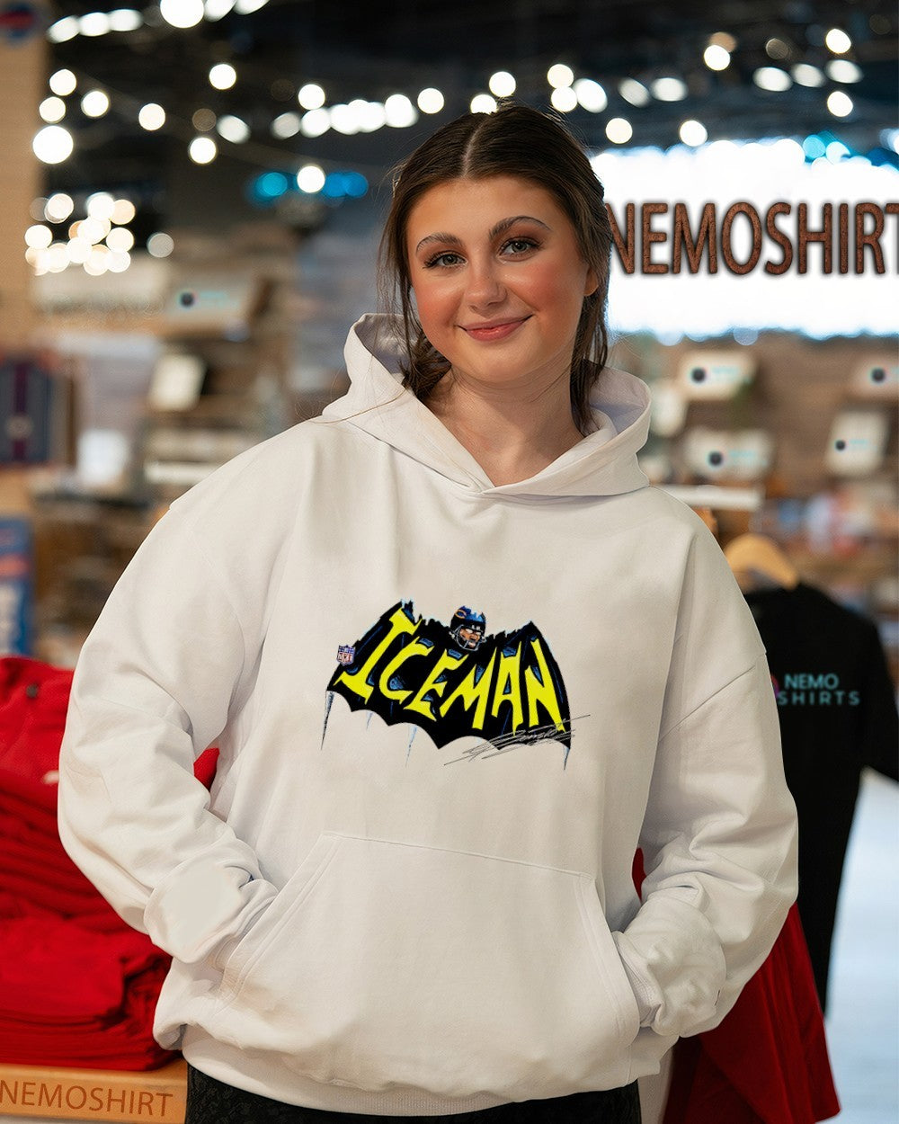 Ice Man Bat Man Chicago Bears player shirt