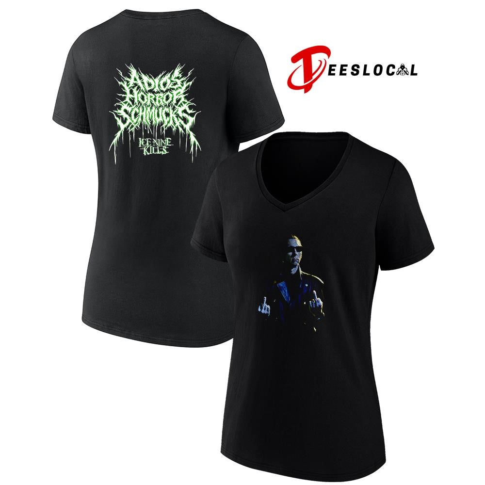 Ice Nine Kills The Great Unknown Adios Horror Schmucks middle finger portrait shirt