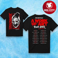 Ice Nine Kills Work Of Art EU &amp; UK Tour 2025 Two Sided Shirt