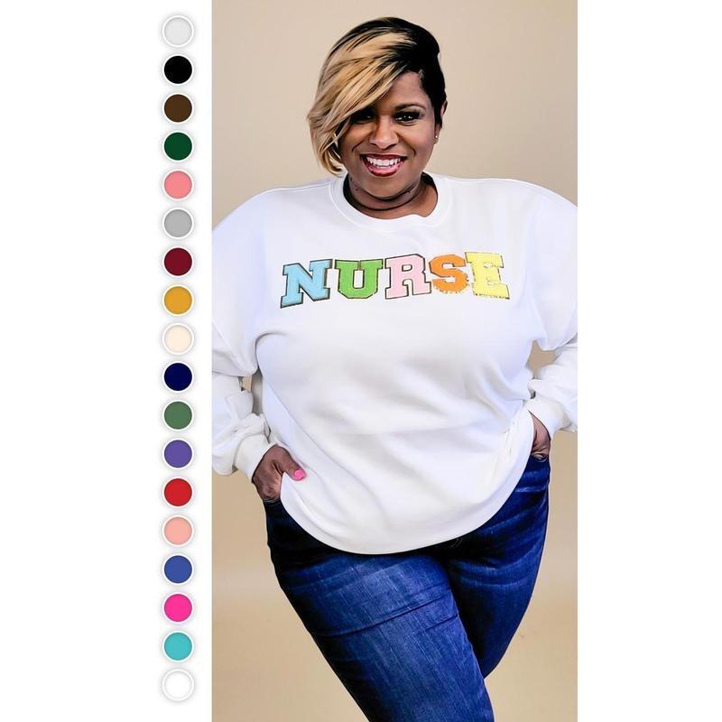 Ideal Chenille Nurse Sweatshirt T-Shirts, Hoodie | CiraTrend.com