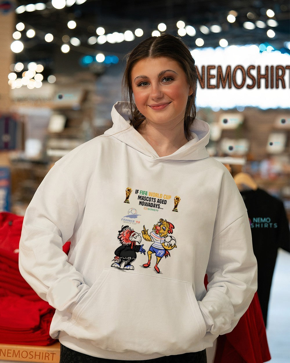 If FIFA World Cup mascots aged nowadays France 98 World Cup shirt