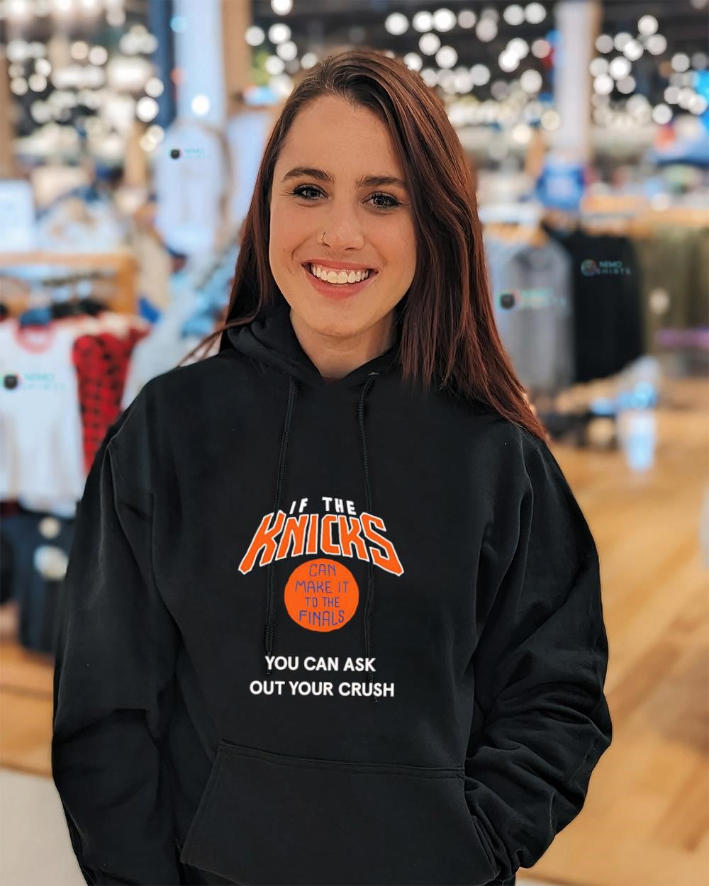 If the Knicks can make it to the finals you can ask out your crush shirt