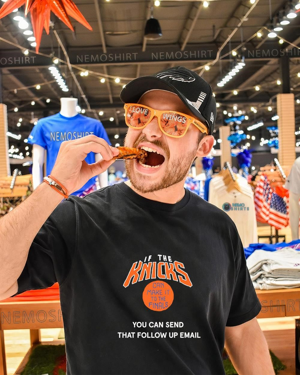 If the Knicks can make it to the finals you can send that follow up email shirt